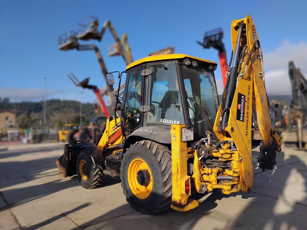 JCB 3CX-4T - Baggerlader: das Bild 4 JCB 3CX-4T - Baggerlader: das Bild 4