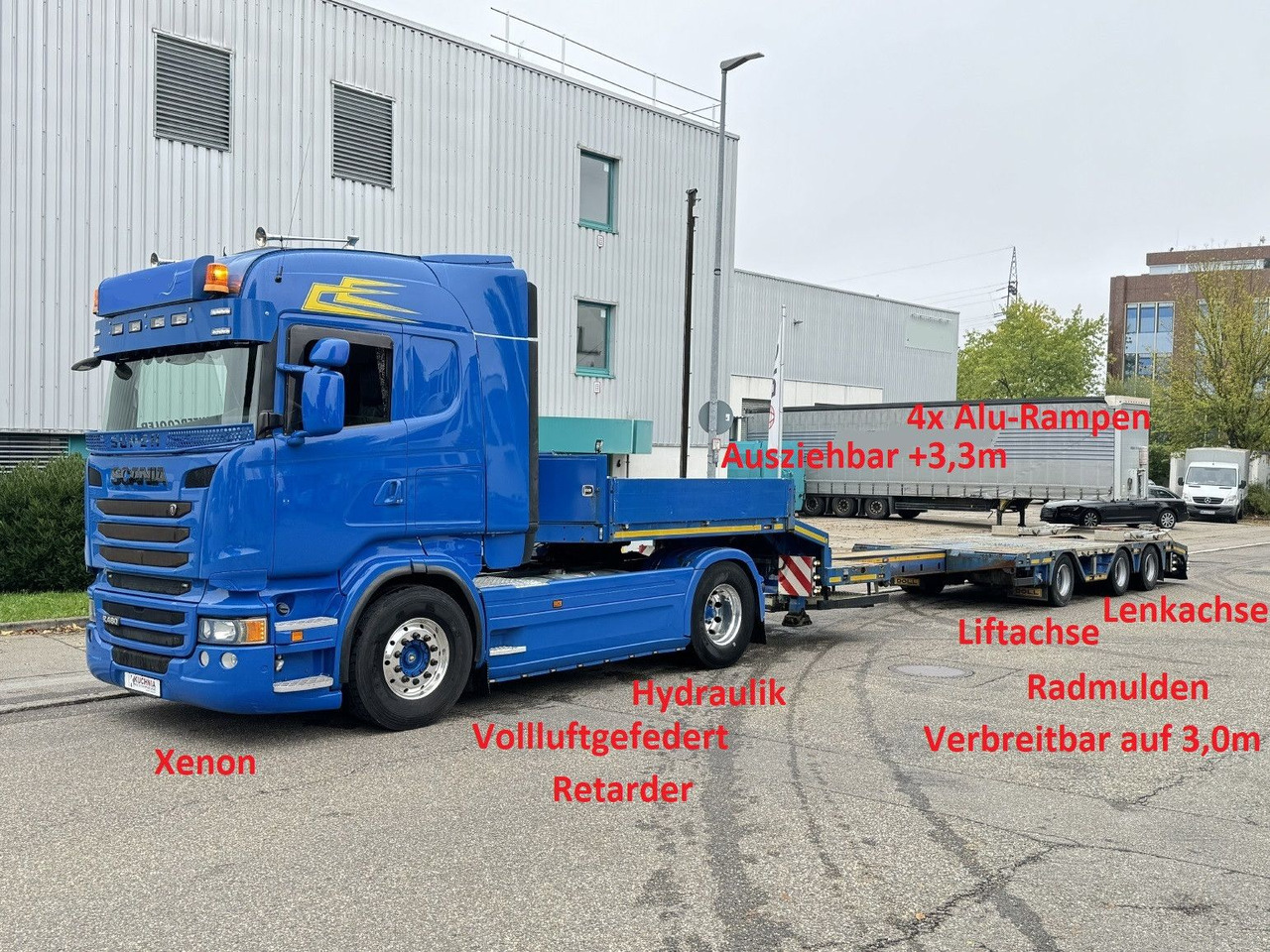 Scania R 480 Retarder Alcoa Schalter TOP Vollluft - Sattelzugmaschine: das Bild 2 Scania R 480 Retarder Alcoa Schalter TOP Vollluft - Sattelzugmaschine: das Bild 2