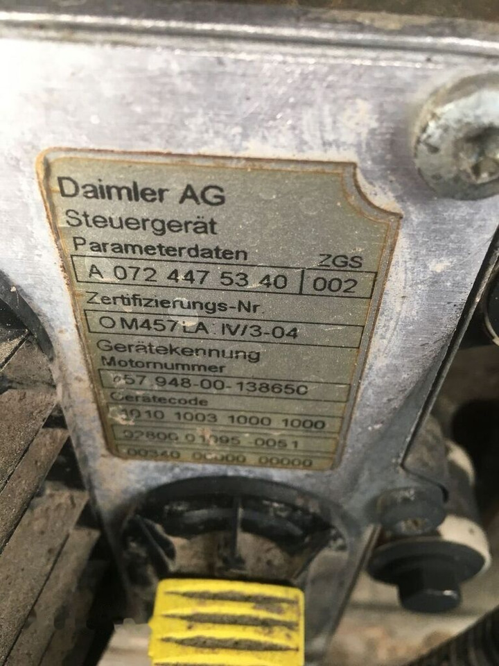 OM457LA Mercedes-Benz Axor truck - Motor für LKW: das Bild 5 OM457LA Mercedes-Benz Axor truck - Motor für LKW: das Bild 5