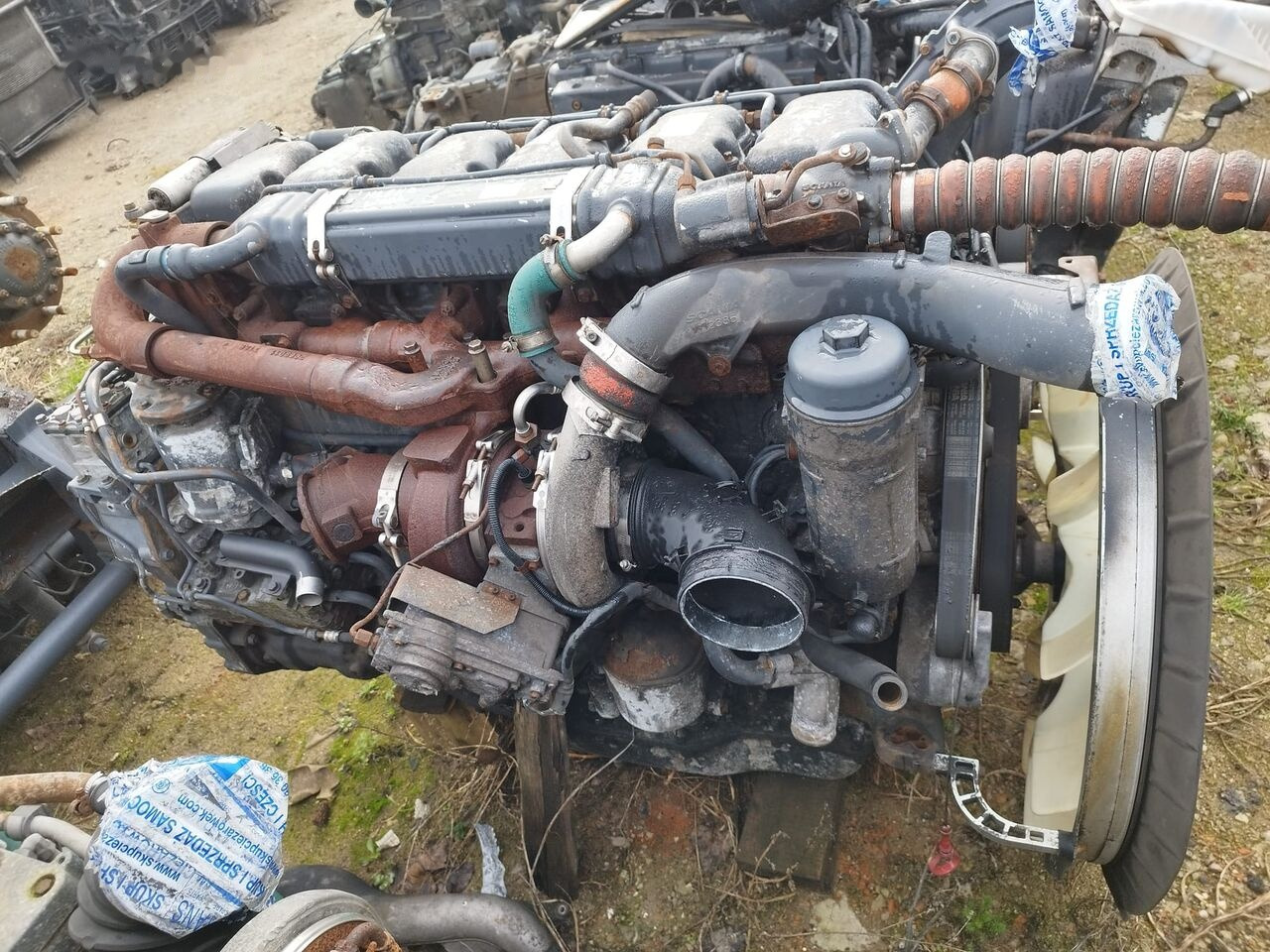 Motor für LKW Scania DC1307 XPI 480 E5   Scania R 480: das Bild 9