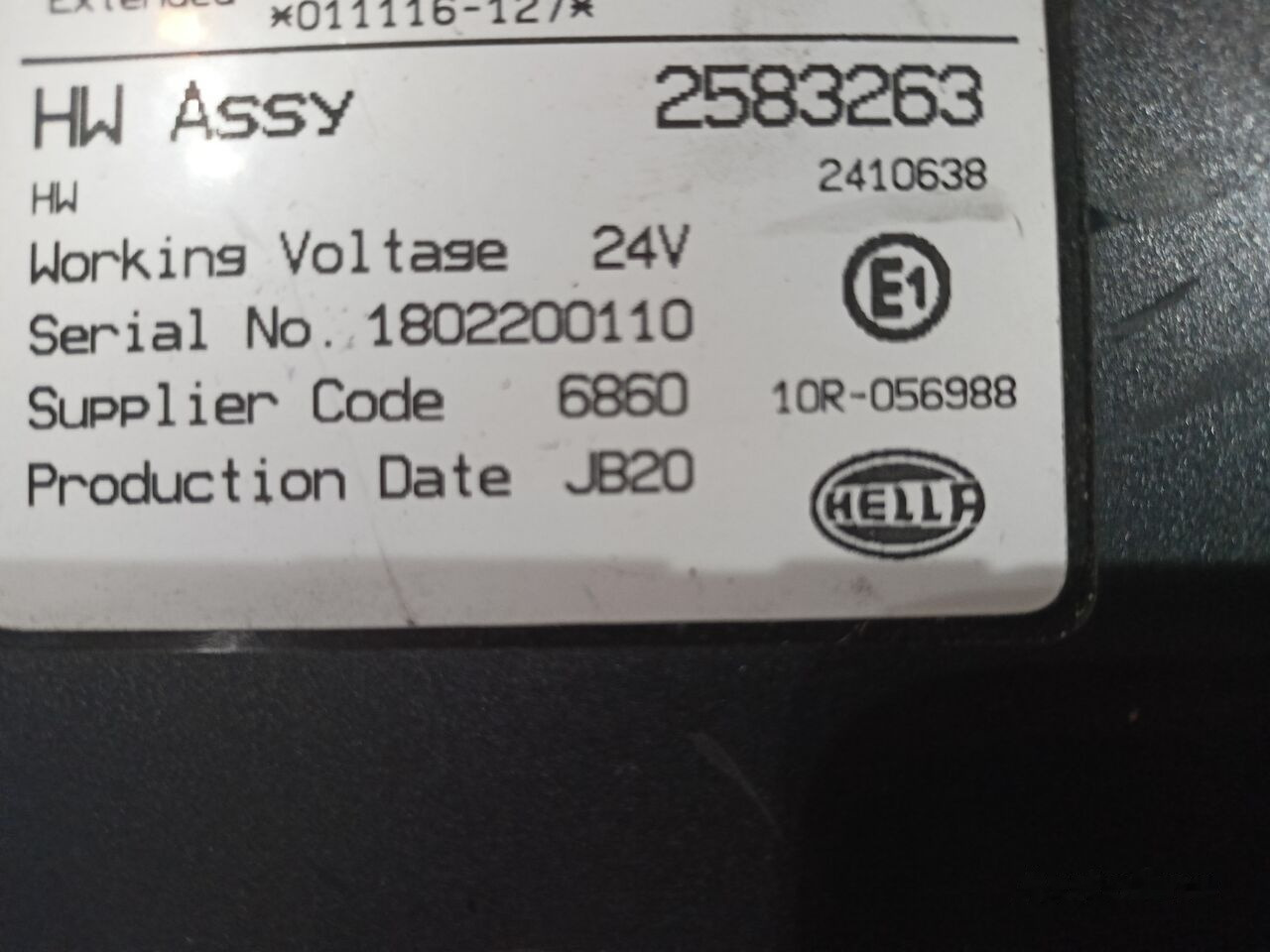 Scania G,R,S 2632613 truck - Steuergerät für LKW: das Bild 5 Scania G,R,S 2632613 truck - Steuergerät für LKW: das Bild 5