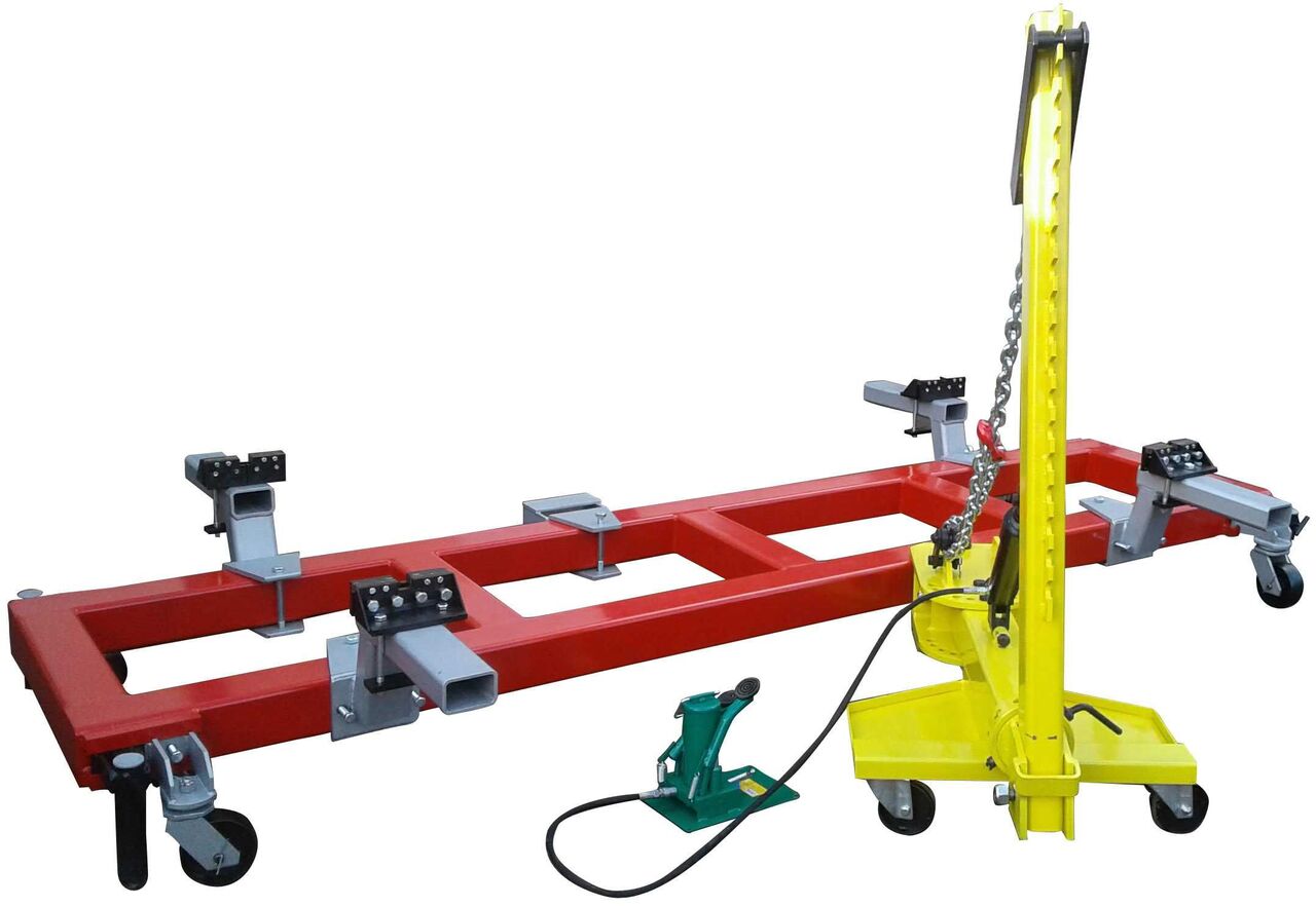 Tapka Bodywork Straightening Bench with Dozer (3000x920) / Tapka Karosserie Richtbank mit Dozer (3000x920) / Tapka Karosářská Rovnáci Lavička s Dozerem (3000x920) / Tapka Banc de Dreptare Caroserie cu - Werkstattgerät: das Bild 1 Tapka Bodywork Straightening Bench with Dozer (3000x920) / Tapka Karosserie Richtbank mit Dozer (3000x920) / Tapka Karosářská Rovnáci Lavička s Dozerem (3000x920) / Tapka Banc de Dreptare Caroserie cu - Werkstattgerät: das Bild 1