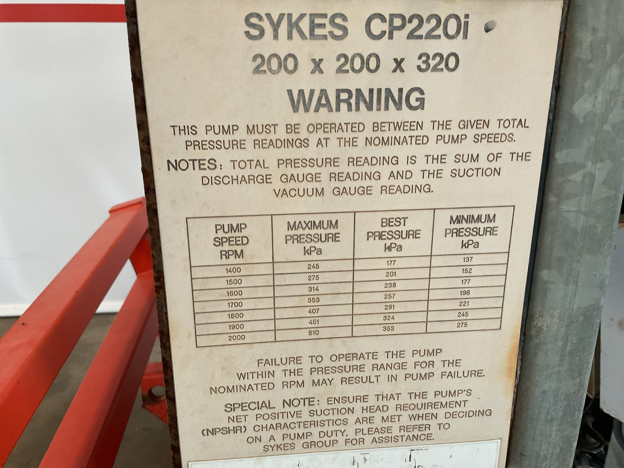 Sykes CP220i water pump, very complete. Perkins powered water pump. - Wasserpumpe: das Bild 5 Sykes CP220i water pump, very complete. Perkins powered water pump. - Wasserpumpe: das Bild 5