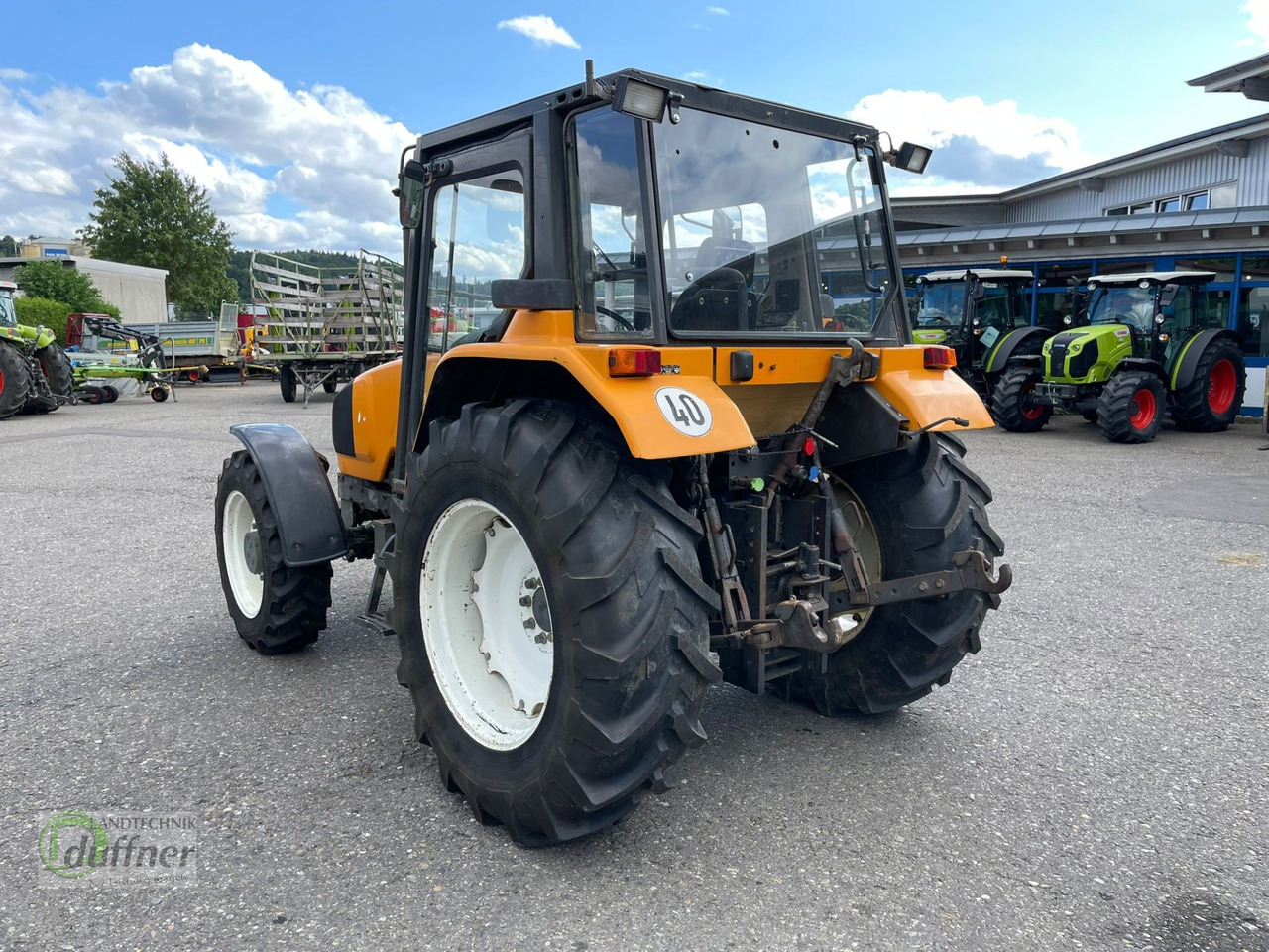 Renault Ceres 85 X - Traktor: das Bild 4 Renault Ceres 85 X - Traktor: das Bild 4