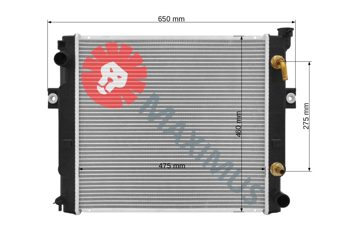 HYSTER FORKLIFT WÓZEK WIDŁOWY - Kühler für Gabelstapler: das Bild 3 HYSTER FORKLIFT WÓZEK WIDŁOWY - Kühler für Gabelstapler: das Bild 3