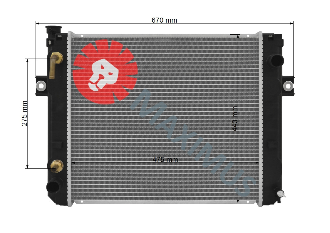 HYSTER WÓZEK WIDŁOWY - Kühler für Gabelstapler: das Bild 2 HYSTER WÓZEK WIDŁOWY - Kühler für Gabelstapler: das Bild 2