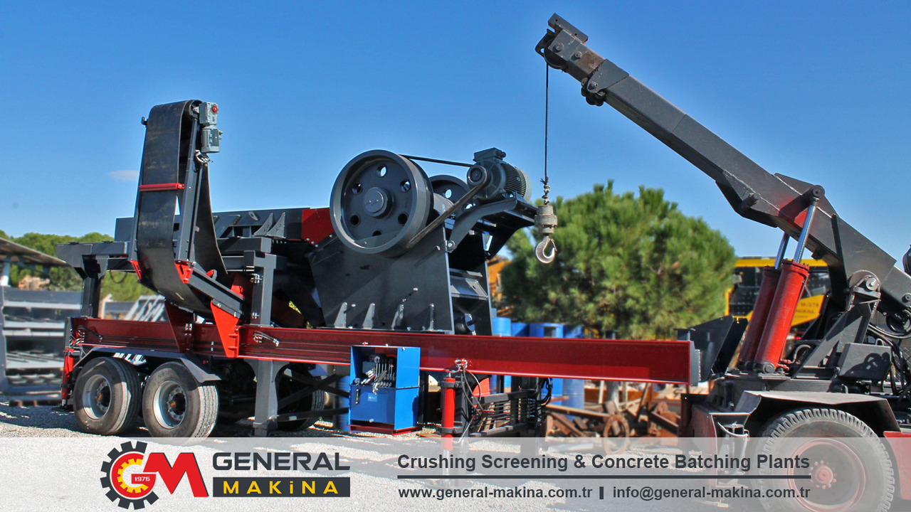 GENERAL MAKİNA Semi Mobile Crushing Plant - Backenbrecher: das Bild 4 GENERAL MAKİNA Semi Mobile Crushing Plant - Backenbrecher: das Bild 4