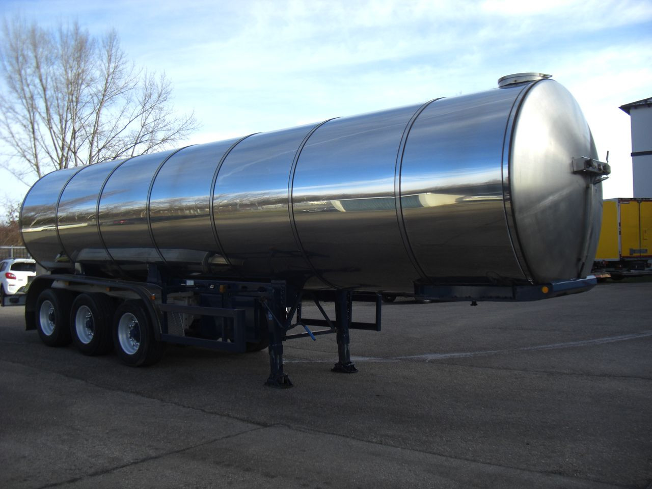 Wangen/Magyar SRP3MEB /BIERTANK - Tankauflieger: das Bild 2 Wangen/Magyar SRP3MEB /BIERTANK - Tankauflieger: das Bild 2