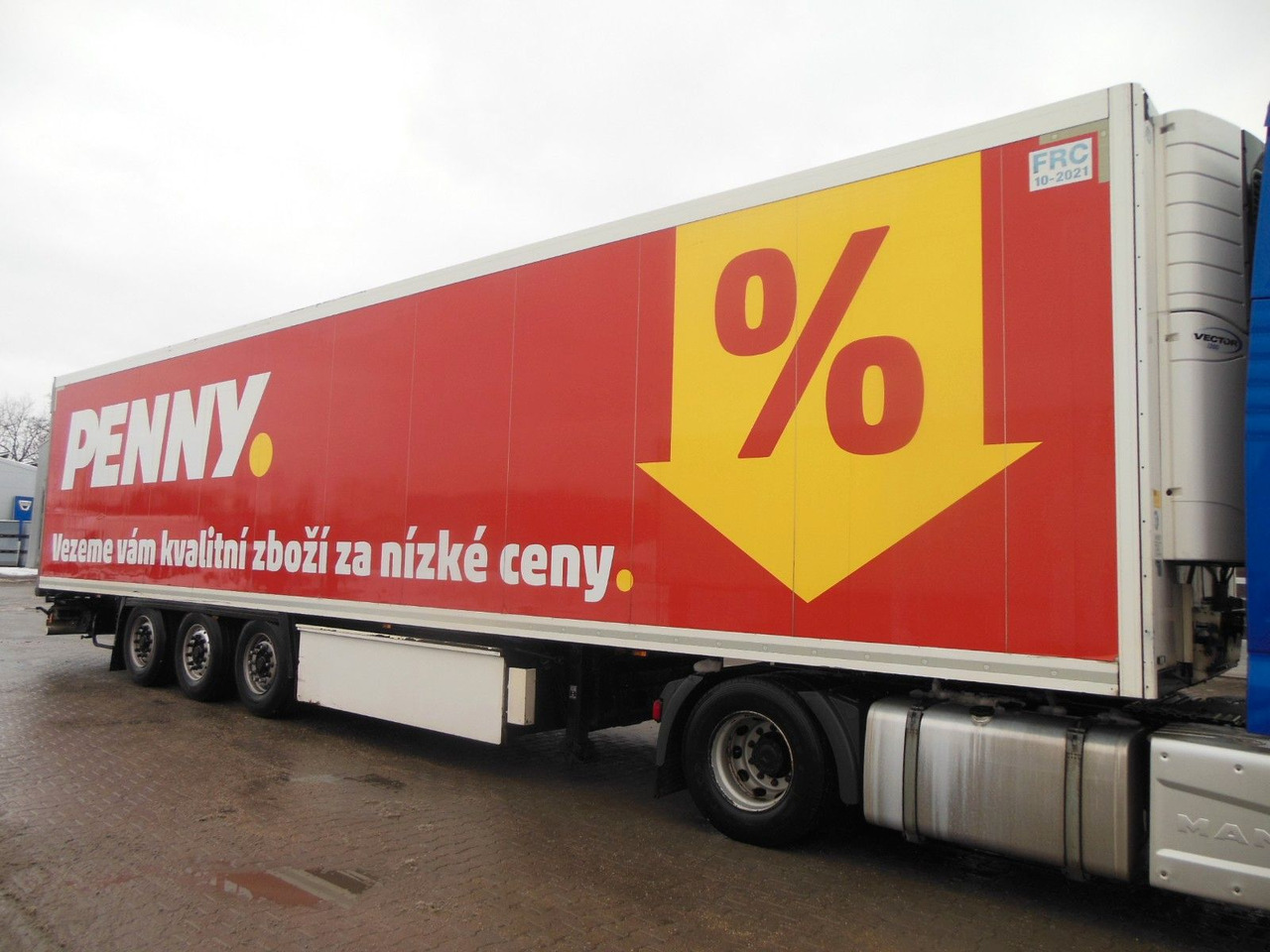 Krone SD, COOL LINER, DOPPELSTOCK, CARRIER VECTOR 1350 - Koffer Auflieger: das Bild 2 Krone SD, COOL LINER, DOPPELSTOCK, CARRIER VECTOR 1350 - Koffer Auflieger: das Bild 2