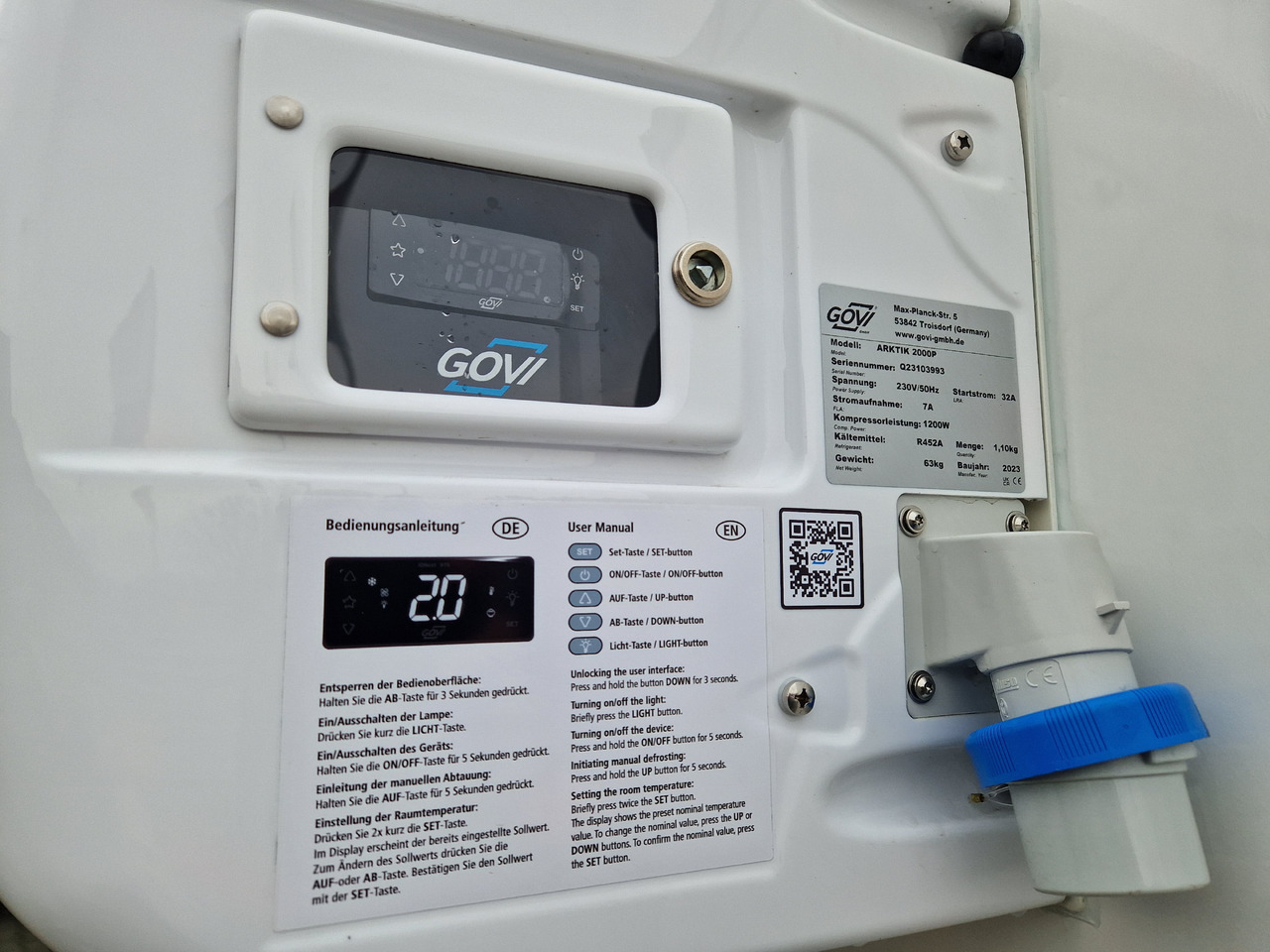 Tiefkühlanhänger 2719 F4 408x175x190cm GOVI Arktik 2000P Aluboden 2700kg - Kühlkoffer Anhänger: das Bild 3 Tiefkühlanhänger 2719 F4 408x175x190cm GOVI Arktik 2000P Aluboden 2700kg - Kühlkoffer Anhänger: das Bild 3