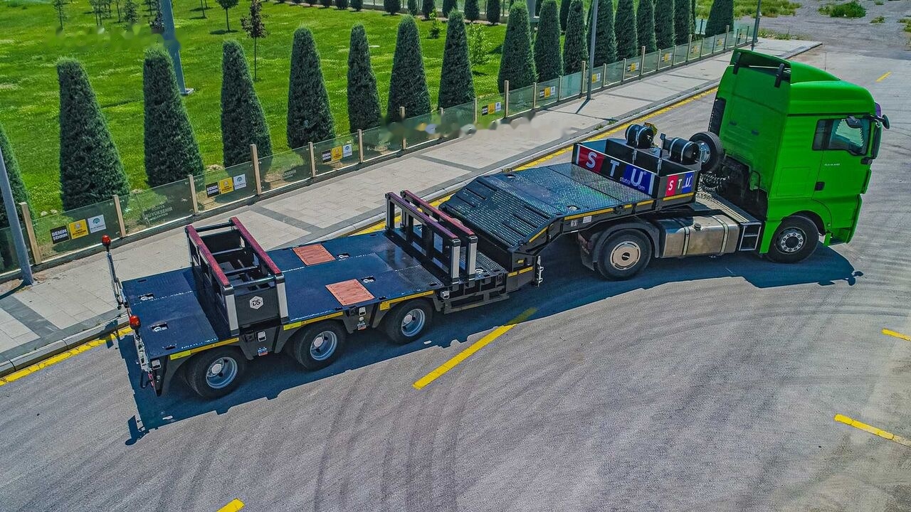 Tieflader Auflieger STU 3 Axle Hydraulic Steering Low Loader: das Bild 26 Tieflader Auflieger STU 3 Axle Hydraulic Steering Low Loader: das Bild 26