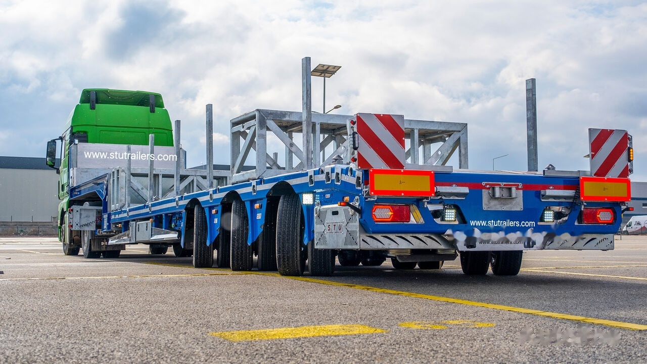 Tieflader Auflieger STU 3 Axle Hydraulic Steering Low Loader: das Bild 7 Tieflader Auflieger STU 3 Axle Hydraulic Steering Low Loader: das Bild 7