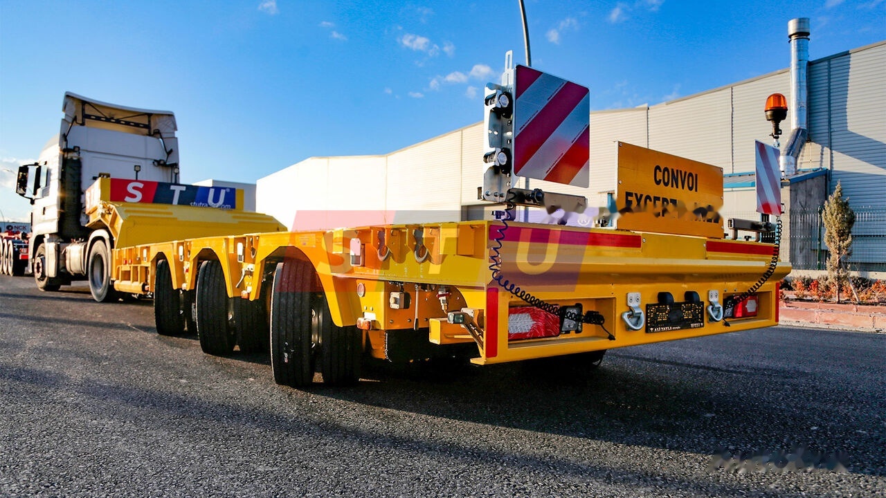 Tieflader Auflieger STU 3 Axle Hydraulic Steering Low Loader: das Bild 16 Tieflader Auflieger STU 3 Axle Hydraulic Steering Low Loader: das Bild 16