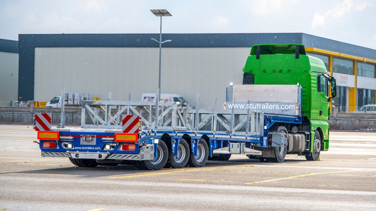 Tieflader Auflieger STU 3 Axle Hydraulic Steering Low Loader: das Bild 13 Tieflader Auflieger STU 3 Axle Hydraulic Steering Low Loader: das Bild 13