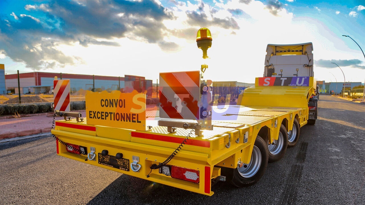 Tieflader Auflieger STU 3 Axle Hydraulic Steering Low Loader: das Bild 14 Tieflader Auflieger STU 3 Axle Hydraulic Steering Low Loader: das Bild 14