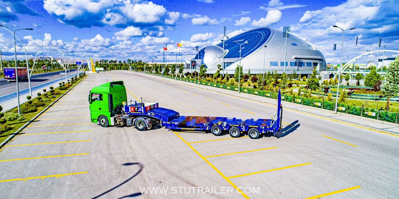 Tieflader Auflieger STU 3 Axle Hydraulic Steering Low Loader: das Bild 21 Tieflader Auflieger STU 3 Axle Hydraulic Steering Low Loader: das Bild 21