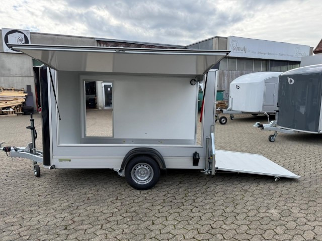 Cheval Liberte Debon Roadster 300, C300 Sandwich + Türe + Klappe 1300 kg, 100 km/h, 300x155x190cm - Koffer Anhänger: das Bild 1 Cheval Liberte Debon Roadster 300, C300 Sandwich + Türe + Klappe 1300 kg, 100 km/h, 300x155x190cm - Koffer Anhänger: das Bild 1