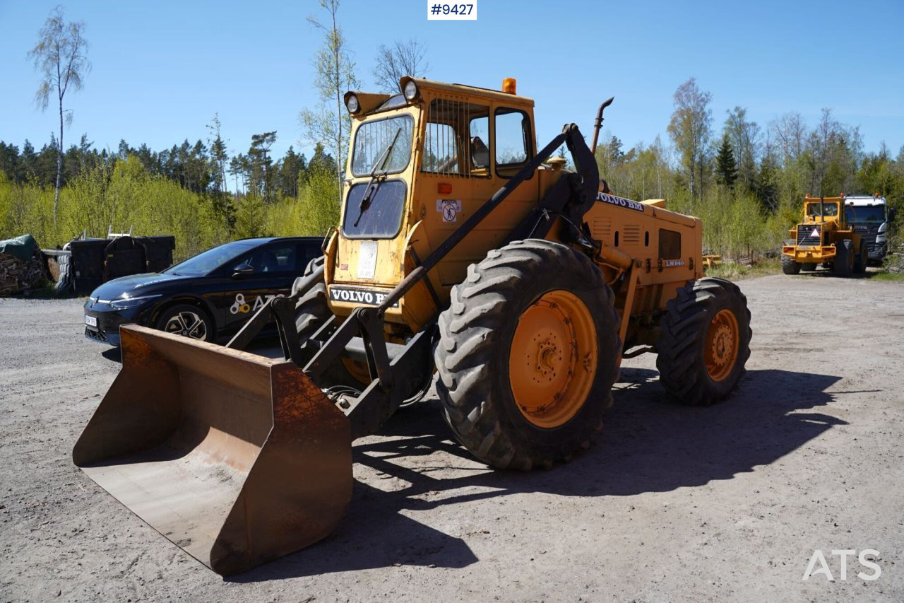 Backhoe loader Volvo BM 840 - Radlader: das Bild 2 Backhoe loader Volvo BM 840 - Radlader: das Bild 2
