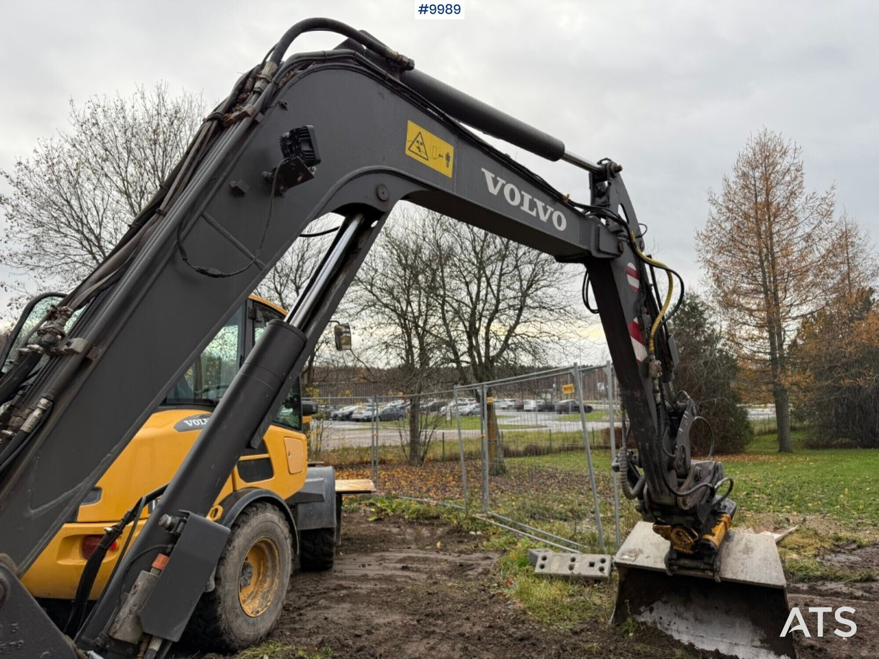 Kettenbagger Crawler excavator Volvo EC55C with tiltrotator and buckets: das Bild 8 Kettenbagger Crawler excavator Volvo EC55C with tiltrotator and buckets: das Bild 8