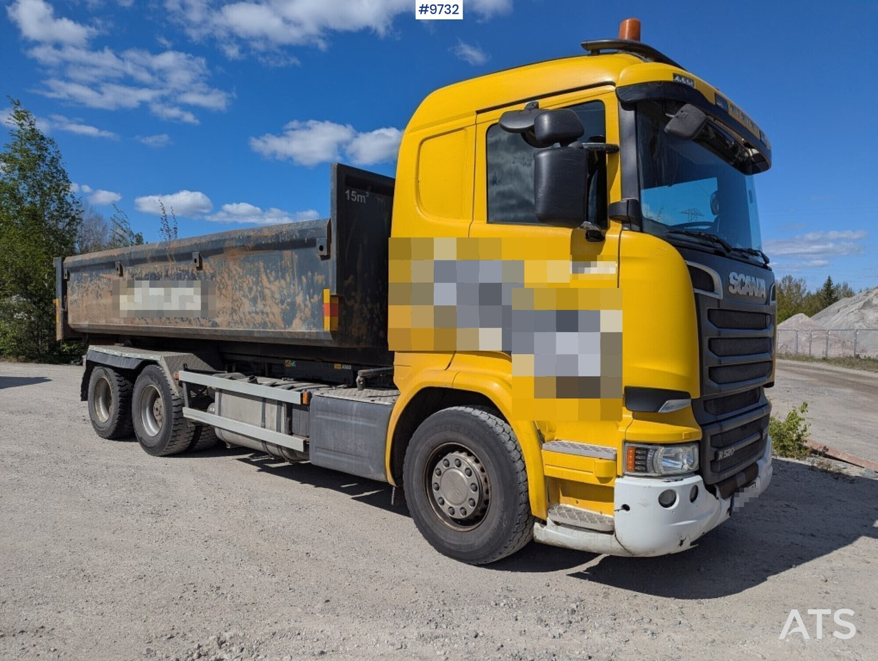 Hooklift Truck Scania R520 6x2 with flatbed - Abrollkipper: das Bild 1 Hooklift Truck Scania R520 6x2 with flatbed - Abrollkipper: das Bild 1