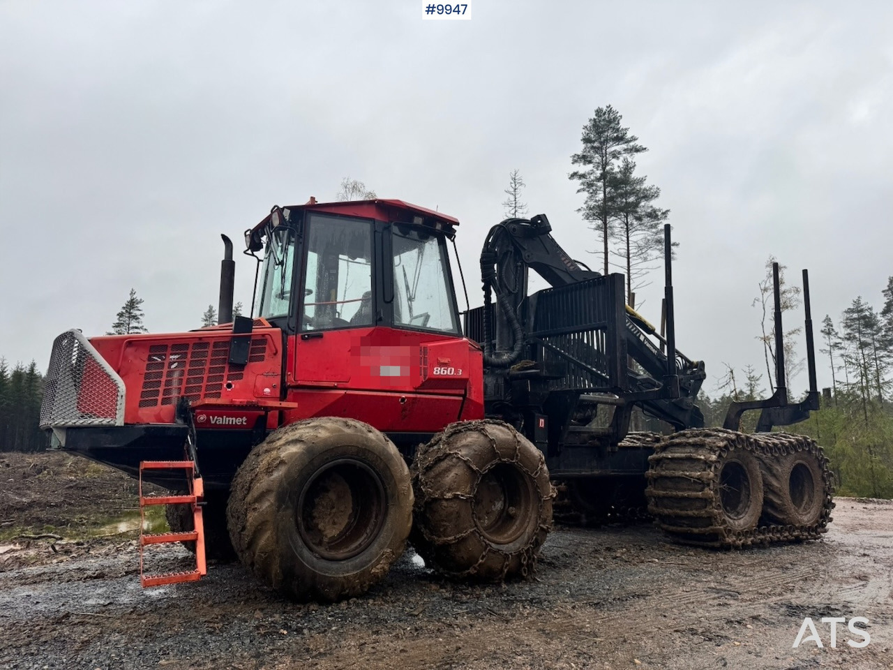 Valmet 860 forwarder (VIDEO) - Forwarder: das Bild 2 Valmet 860 forwarder (VIDEO) - Forwarder: das Bild 2