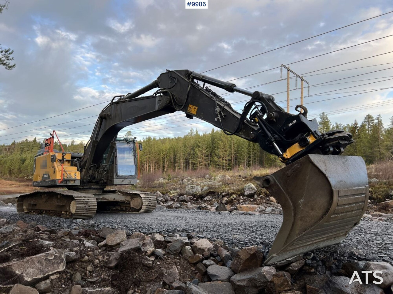 Volvo EC250EL Excavator with MOBA Excavation System, Rotor, and Bucket - Kettenbagger: das Bild 4 Volvo EC250EL Excavator with MOBA Excavation System, Rotor, and Bucket - Kettenbagger: das Bild 4