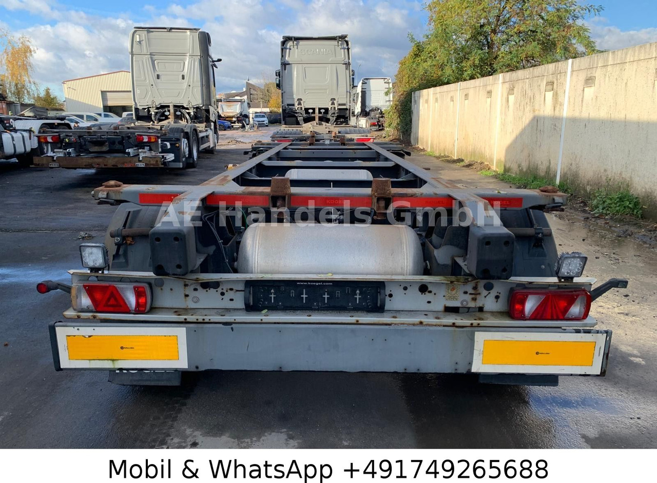 Kögel AW 18 BDF Drehschemel *Scheibenbremsen/Vollluft - Container/ Wechselfahrgestell Anhänger: das Bild 3 Kögel AW 18 BDF Drehschemel *Scheibenbremsen/Vollluft - Container/ Wechselfahrgestell Anhänger: das Bild 3