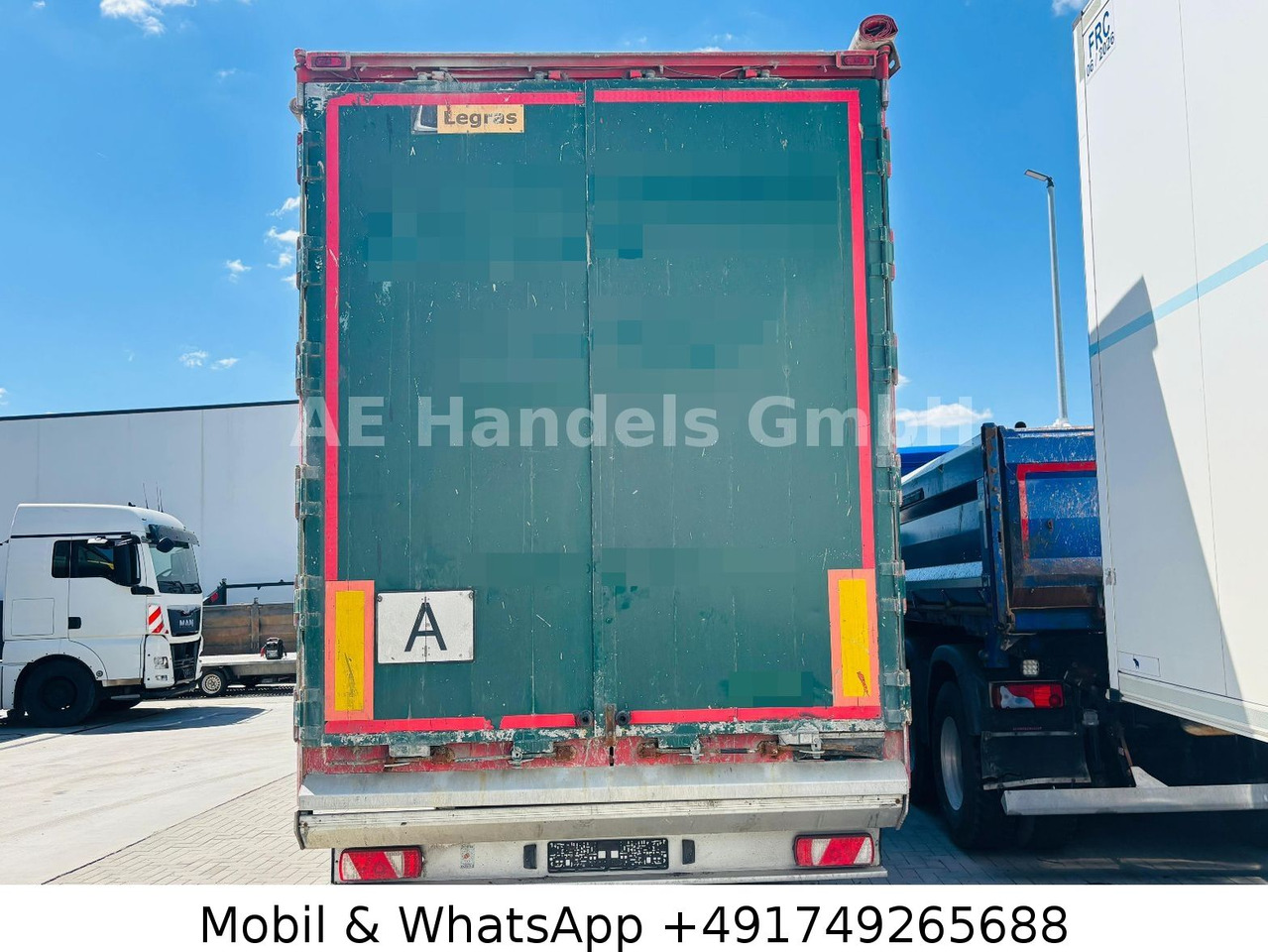 Legras SR3M *86m³/10x21/1.Lift/Rollplane/Fernbedienung - Schubboden Auflieger: das Bild 4 Legras SR3M *86m³/10x21/1.Lift/Rollplane/Fernbedienung - Schubboden Auflieger: das Bild 4