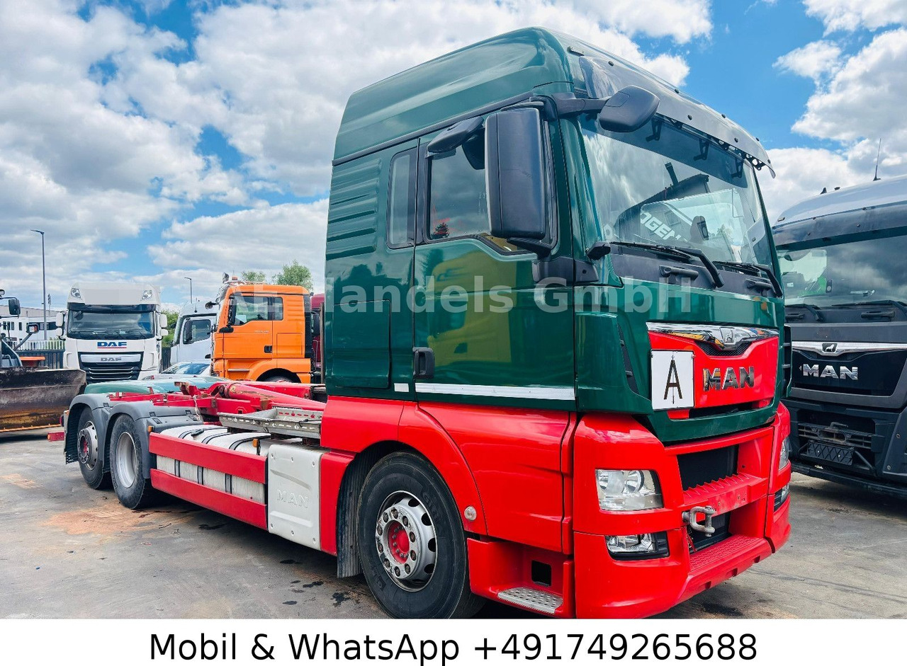 MAN TGX 26.440 XLX BL 6x2 *Retarder/MEILLER-RK-20.65 - Abrollkipper, Autokran: das Bild 1 MAN TGX 26.440 XLX BL 6x2 *Retarder/MEILLER-RK-20.65 - Abrollkipper, Autokran: das Bild 1