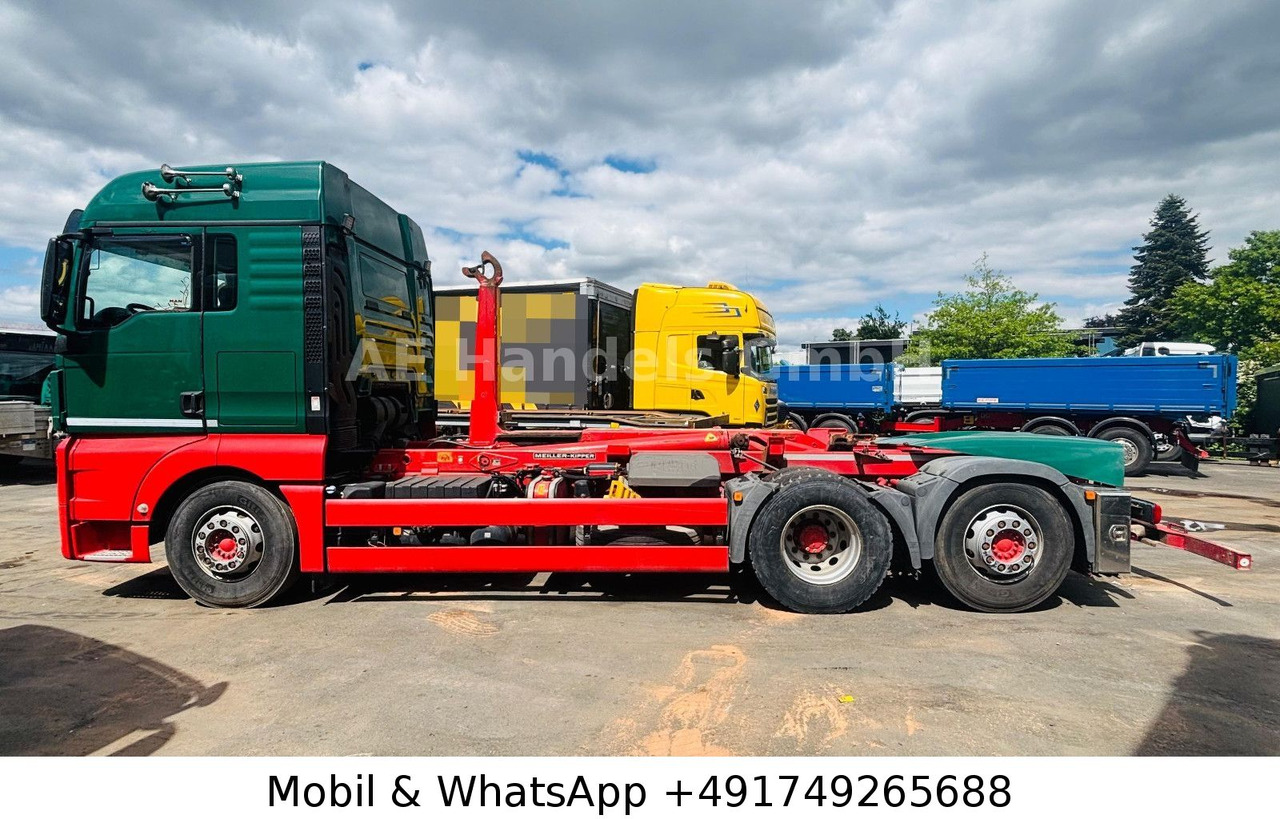 MAN TGX 26.440 XLX BL 6x2 *Retarder/MEILLER-RK-20.65 - Abrollkipper, Autokran: das Bild 5 MAN TGX 26.440 XLX BL 6x2 *Retarder/MEILLER-RK-20.65 - Abrollkipper, Autokran: das Bild 5