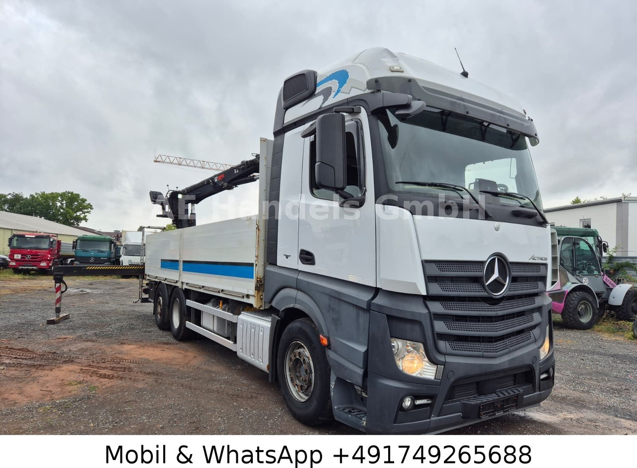 Mercedes-Benz Actros IV 2646 L LL 6x2 *Retarder/Hiab-177K-Pro - Pritsche LKW, Autokran: das Bild 3 Mercedes-Benz Actros IV 2646 L LL 6x2 *Retarder/Hiab-177K-Pro - Pritsche LKW, Autokran: das Bild 3