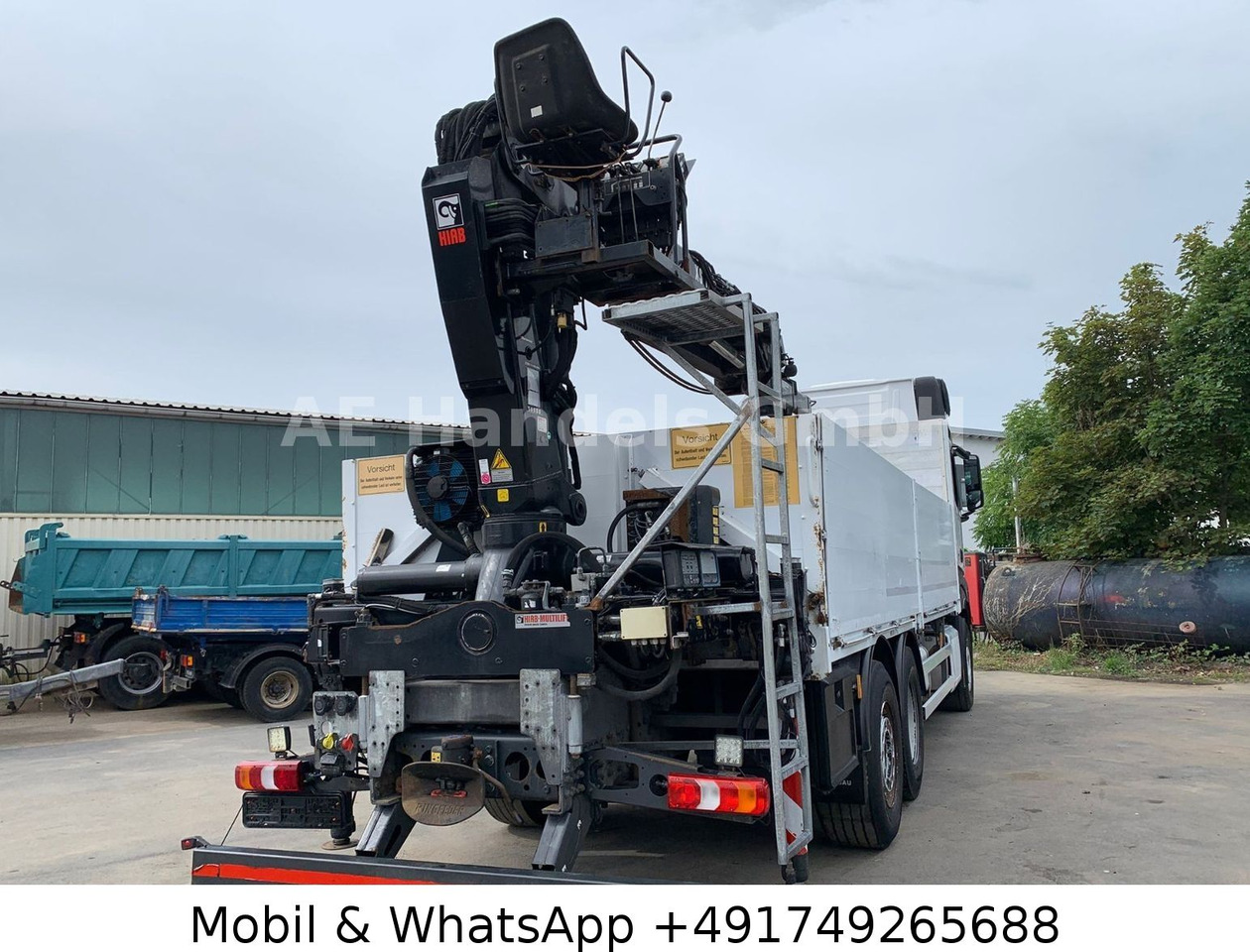 Mercedes-Benz Actros IV 2646 L LL 6x2 *Retarder/Hiab-177K-Pro - Pritsche LKW, Autokran: das Bild 5 Mercedes-Benz Actros IV 2646 L LL 6x2 *Retarder/Hiab-177K-Pro - Pritsche LKW, Autokran: das Bild 5