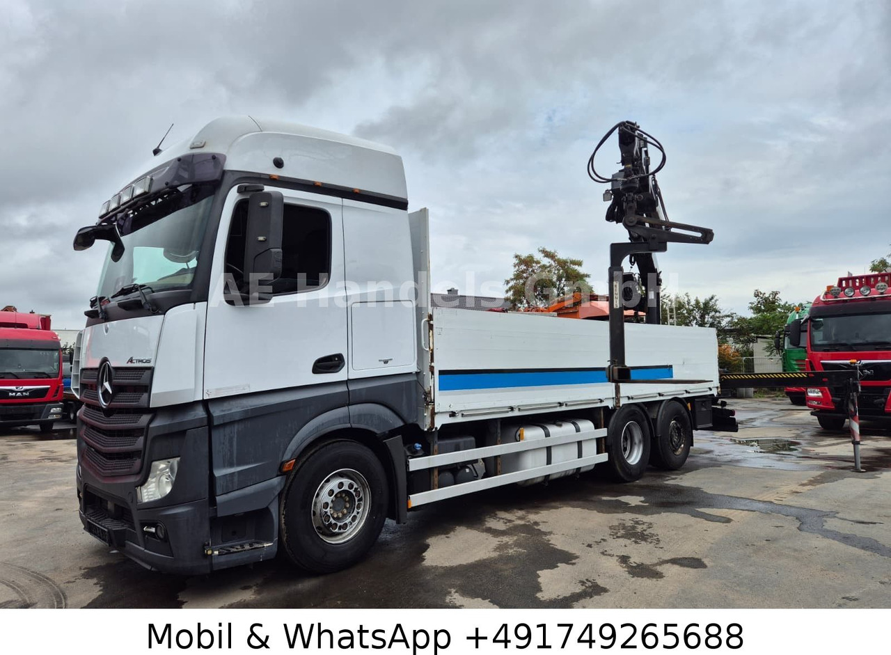 Mercedes-Benz Actros IV 2646 L LL 6x2 *Retarder/Hiab-177K-Pro - Pritsche LKW, Autokran: das Bild 2 Mercedes-Benz Actros IV 2646 L LL 6x2 *Retarder/Hiab-177K-Pro - Pritsche LKW, Autokran: das Bild 2