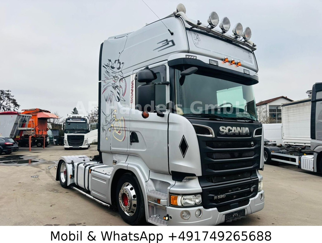 Scania R520 V8 TopLine LL Low *Retarder/Hubsattel/ACC - Sattelzugmaschine: das Bild 1 Scania R520 V8 TopLine LL Low *Retarder/Hubsattel/ACC - Sattelzugmaschine: das Bild 1