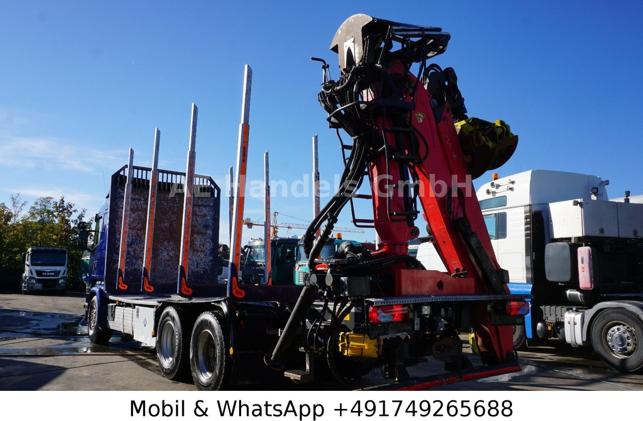 Scania R580 V8 LL 6x4 Palfinger-M120Z79 *Retarder/ACC - Holztransporter, Autokran: das Bild 5 Scania R580 V8 LL 6x4 Palfinger-M120Z79 *Retarder/ACC - Holztransporter, Autokran: das Bild 5