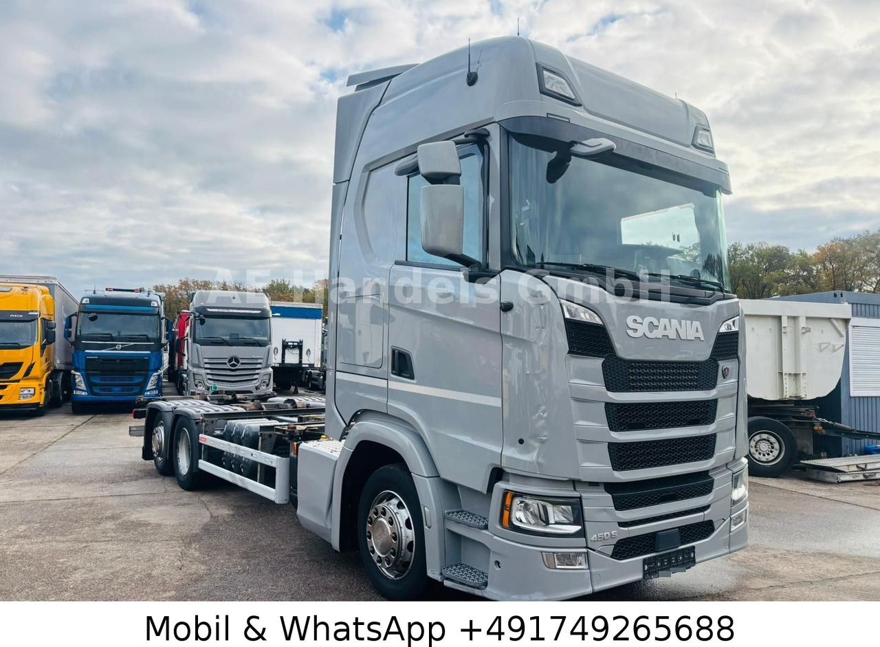 Scania S450 HighLine BDF *Retarder/Lenk+Lift/Multi/ACC - Containerwagen/ Wechselfahrgestell LKW: das Bild 1 Scania S450 HighLine BDF *Retarder/Lenk+Lift/Multi/ACC - Containerwagen/ Wechselfahrgestell LKW: das Bild 1