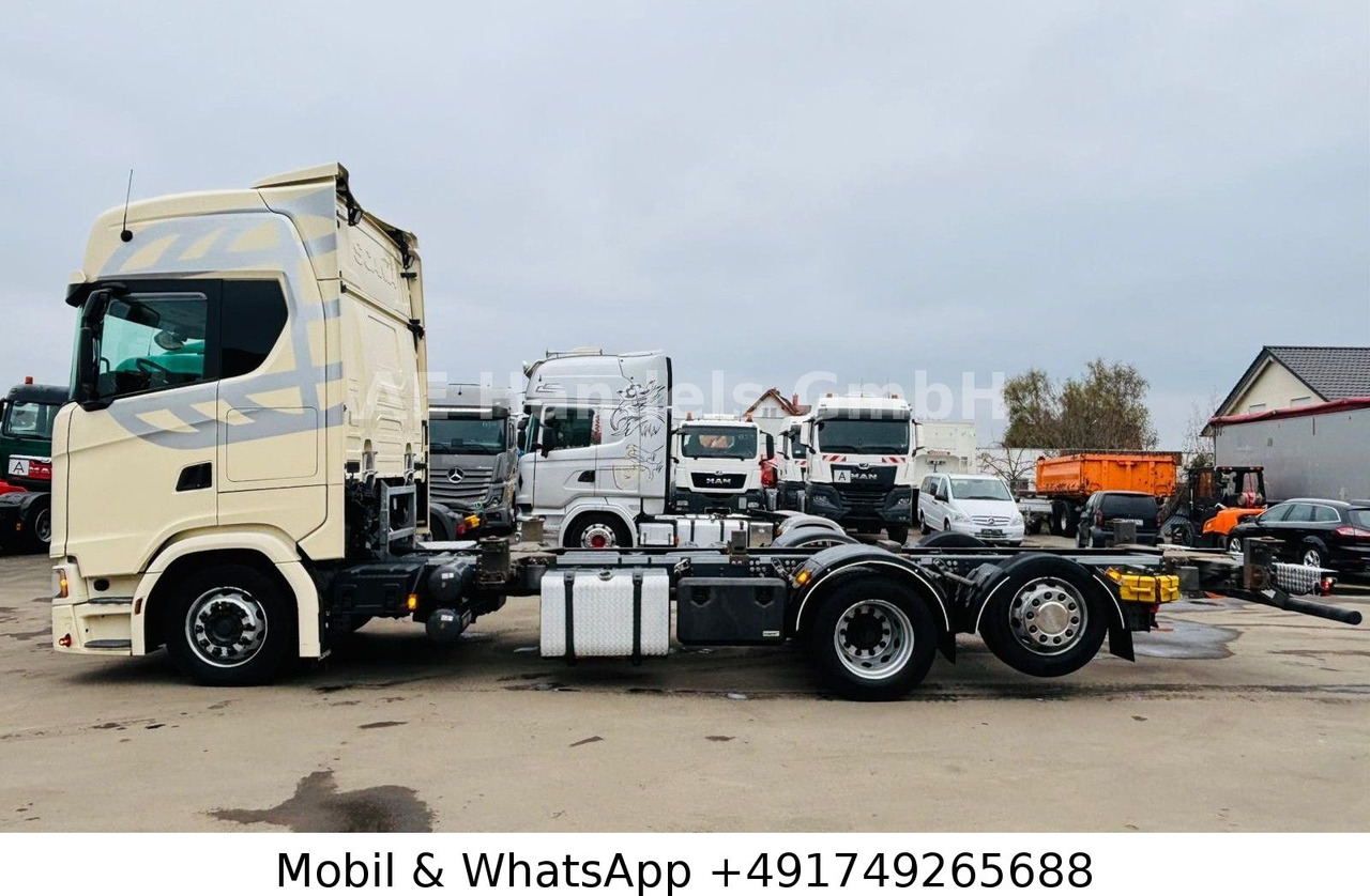 Containerwagen/ Wechselfahrgestell LKW Scania S450 HighLine LL 6x2 BDF*Retarder/AHK/2xTank/ACC: das Bild 6 Containerwagen/ Wechselfahrgestell LKW Scania S450 HighLine LL 6x2 BDF*Retarder/AHK/2xTank/ACC: das Bild 6
