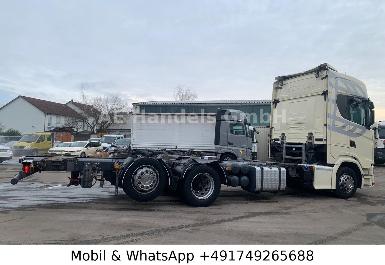 Scania S450 HighLine LL 6x2 BDF*Retarder/AHK/2xTank/ACC - Containerwagen/ Wechselfahrgestell LKW: das Bild 3 Scania S450 HighLine LL 6x2 BDF*Retarder/AHK/2xTank/ACC - Containerwagen/ Wechselfahrgestell LKW: das Bild 3