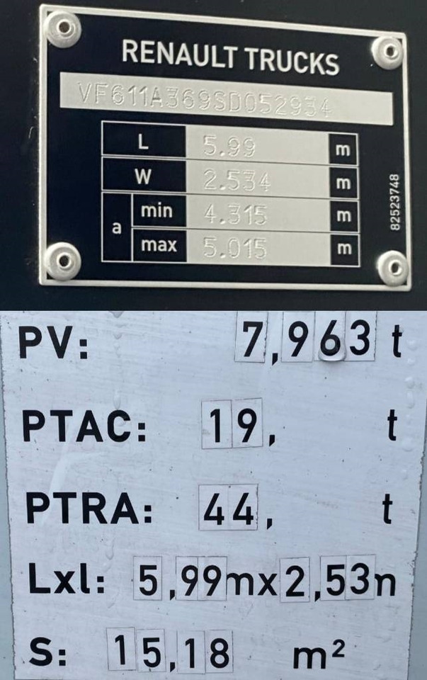 Sattelzugmaschine Renault T480 Dti13 / New Model 2024 endommagé: das Bild 8 Sattelzugmaschine Renault T480 Dti13 / New Model 2024 endommagé: das Bild 8