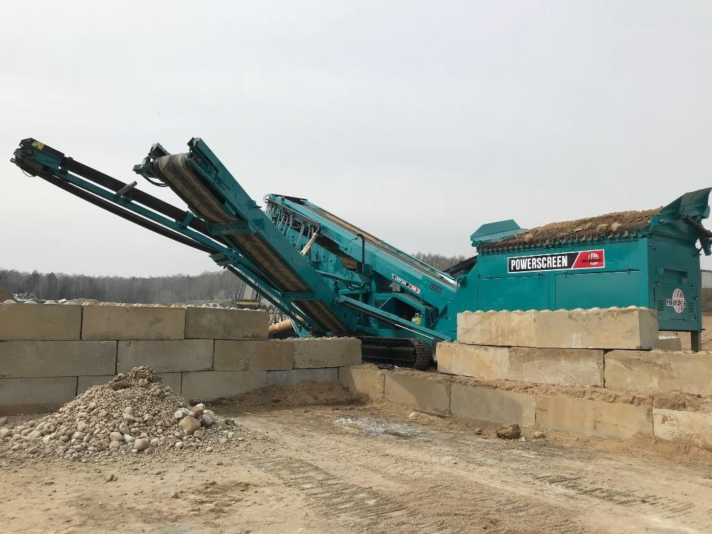 Siebmaschine PowerScreen Chieftain 1700 + Dewaterer WASHPLANT: das Bild 7