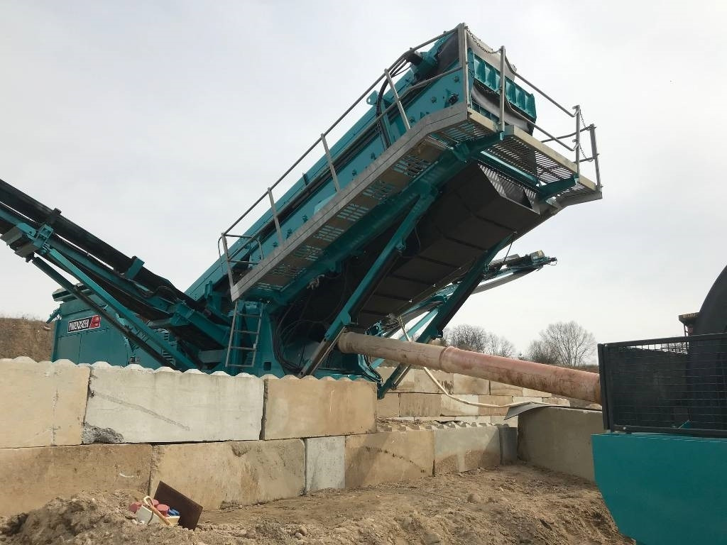 Siebmaschine PowerScreen Chieftain 1700 + Dewaterer WASHPLANT: das Bild 13