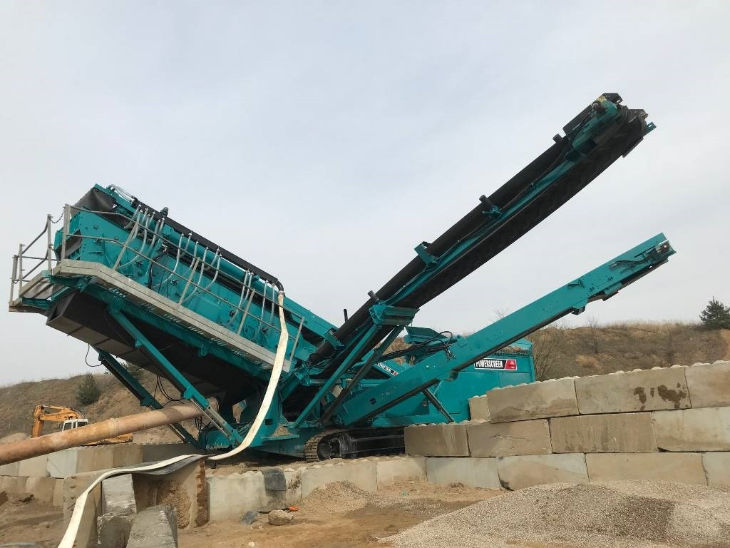 Siebmaschine PowerScreen Chieftain 1700 + Dewaterer WASHPLANT: das Bild 8