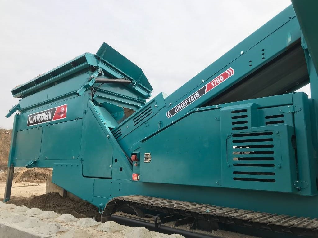 Siebmaschine PowerScreen Chieftain 1700 + Dewaterer WASHPLANT: das Bild 10