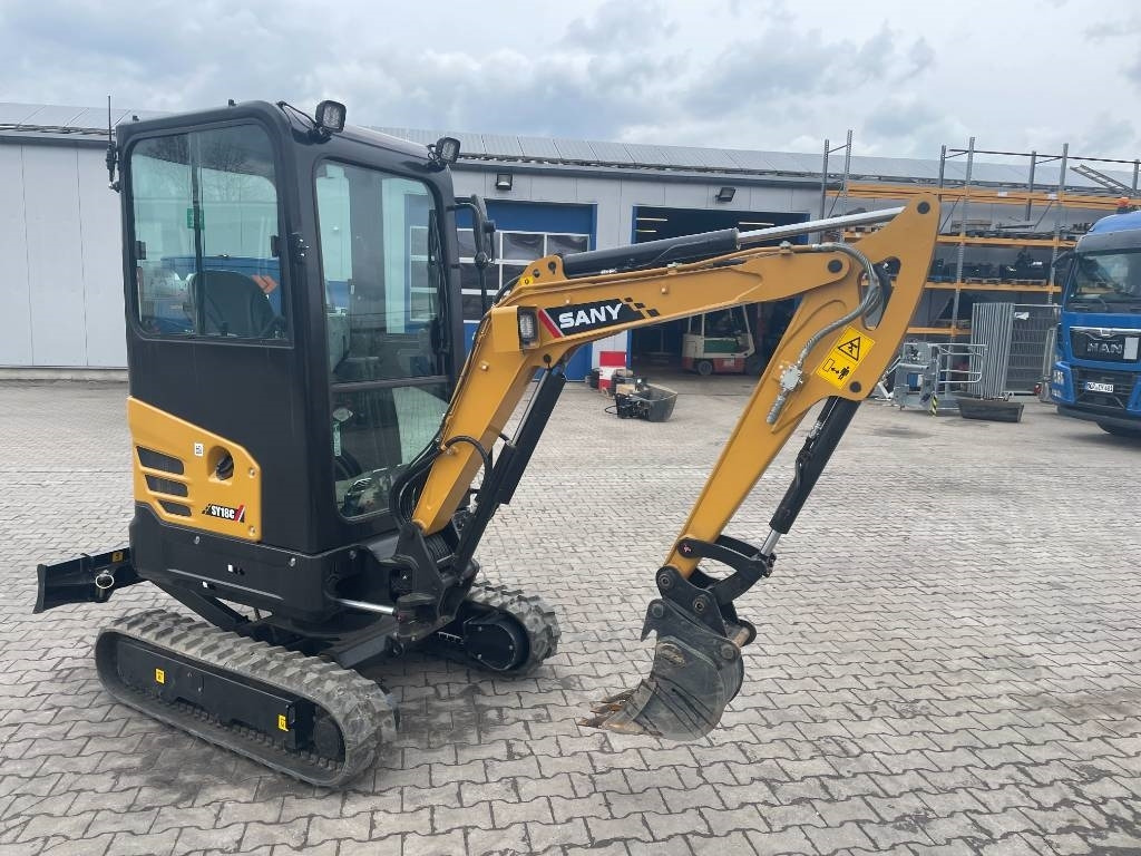 Sany SY 18 C - Minibagger: das Bild 3 Sany SY 18 C - Minibagger: das Bild 3