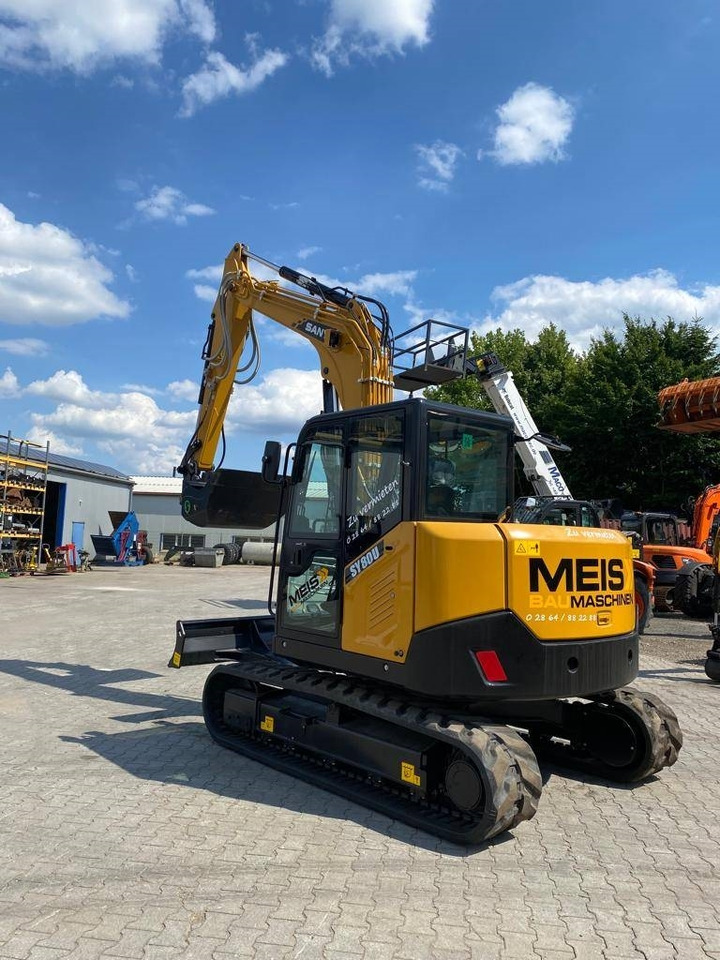 Sany SY 80 U - Minibagger: das Bild 3 Sany SY 80 U - Minibagger: das Bild 3