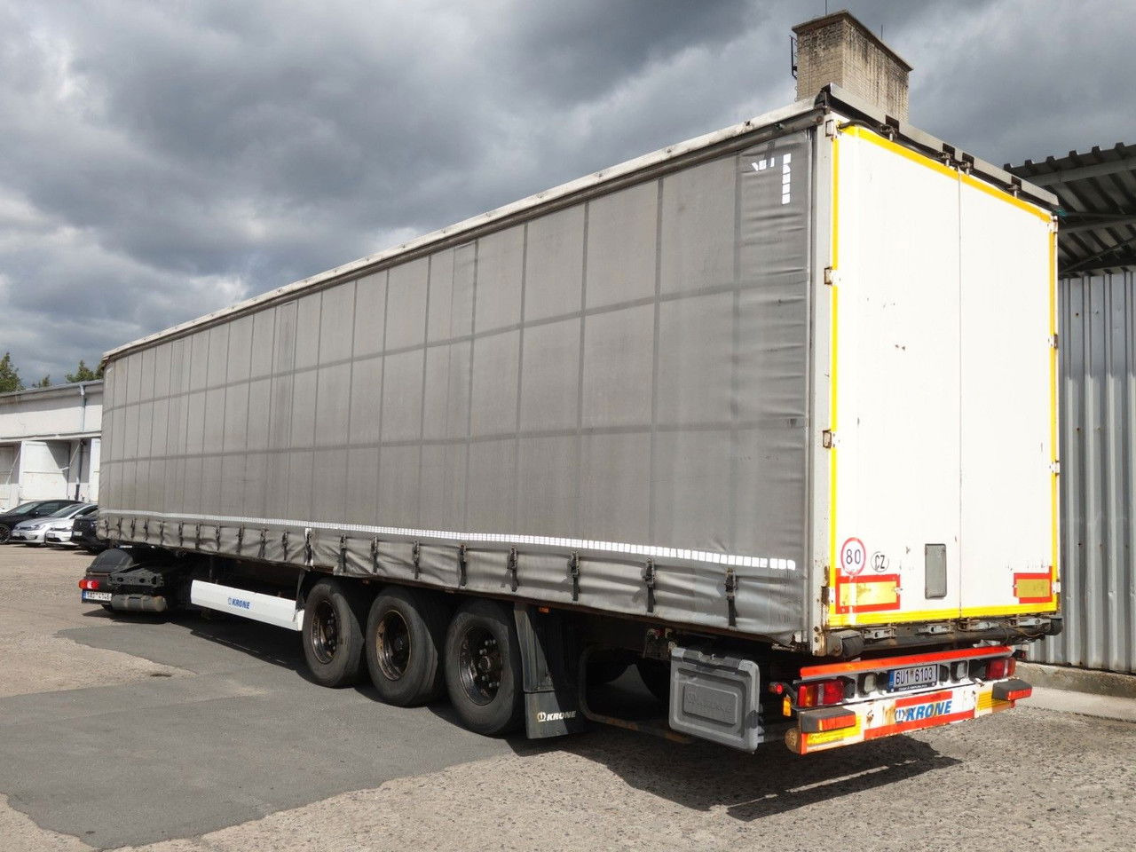 Krone SD Standard, Liftachse - Planenauflieger: das Bild 4 Krone SD Standard, Liftachse - Planenauflieger: das Bild 4