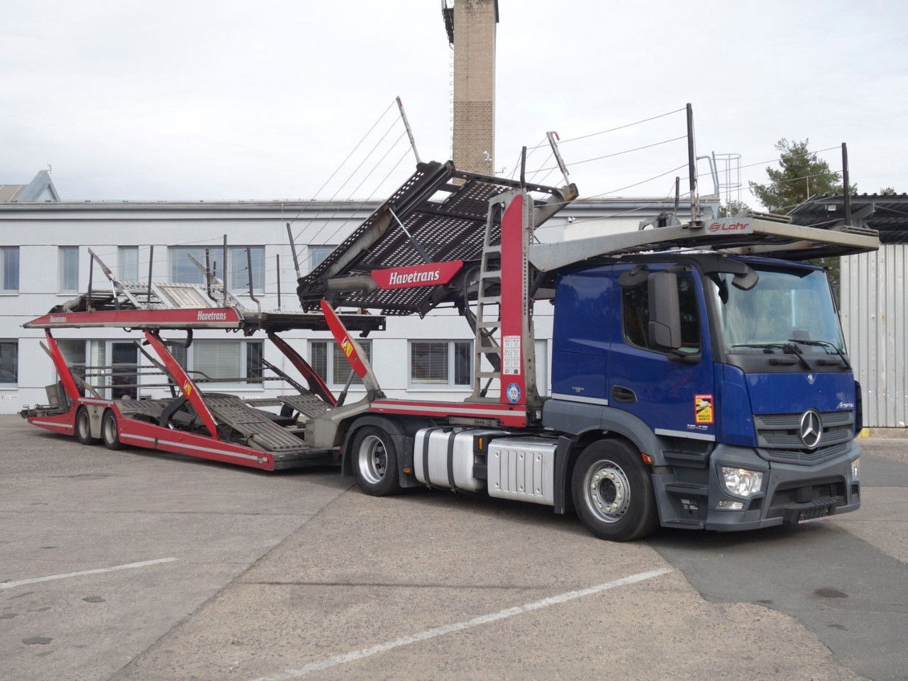 Mercedes-Benz Actros 1843 mit Euro Lohr, Retarder, VDI Certifi - Autotransporter LKW: das Bild 3 Mercedes-Benz Actros 1843 mit Euro Lohr, Retarder, VDI Certifi - Autotransporter LKW: das Bild 3