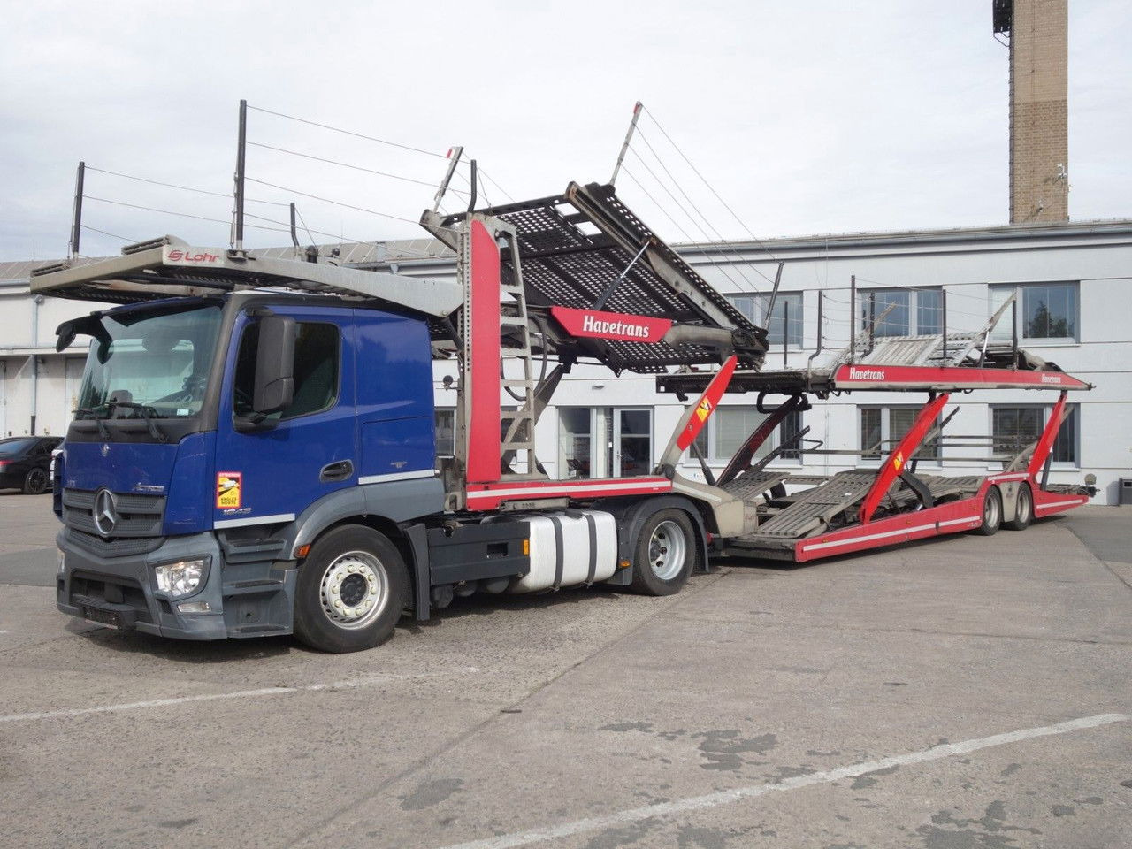 Mercedes-Benz Actros 1843 mit Euro Lohr, Retarder, VDI Certifi - Autotransporter LKW: das Bild 2 Mercedes-Benz Actros 1843 mit Euro Lohr, Retarder, VDI Certifi - Autotransporter LKW: das Bild 2