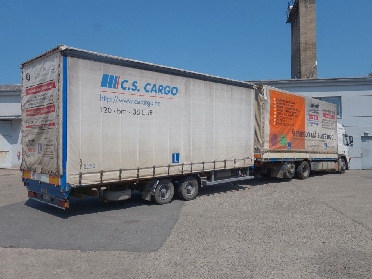 Volvo FM 380 6x2 + Panav Anhänger - Plane LKW: das Bild 5 Volvo FM 380 6x2 + Panav Anhänger - Plane LKW: das Bild 5