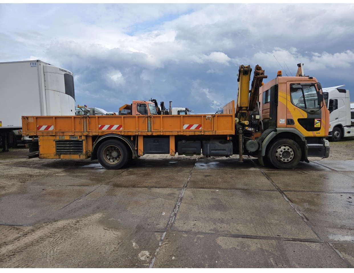 Pritsche LKW, Autokran Renault Premium 300 MECHANICAL PUMP OPEN BOX COMPRESSOR CRANE EFFER 140/2S: das Bild 8 Pritsche LKW, Autokran Renault Premium 300 MECHANICAL PUMP OPEN BOX COMPRESSOR CRANE EFFER 140/2S: das Bild 8
